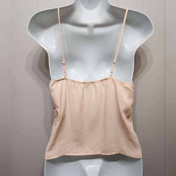 Charlotte Russe Sleeveless Blouse Small Pink  Lightweight  B940 - Picture 4 of 6